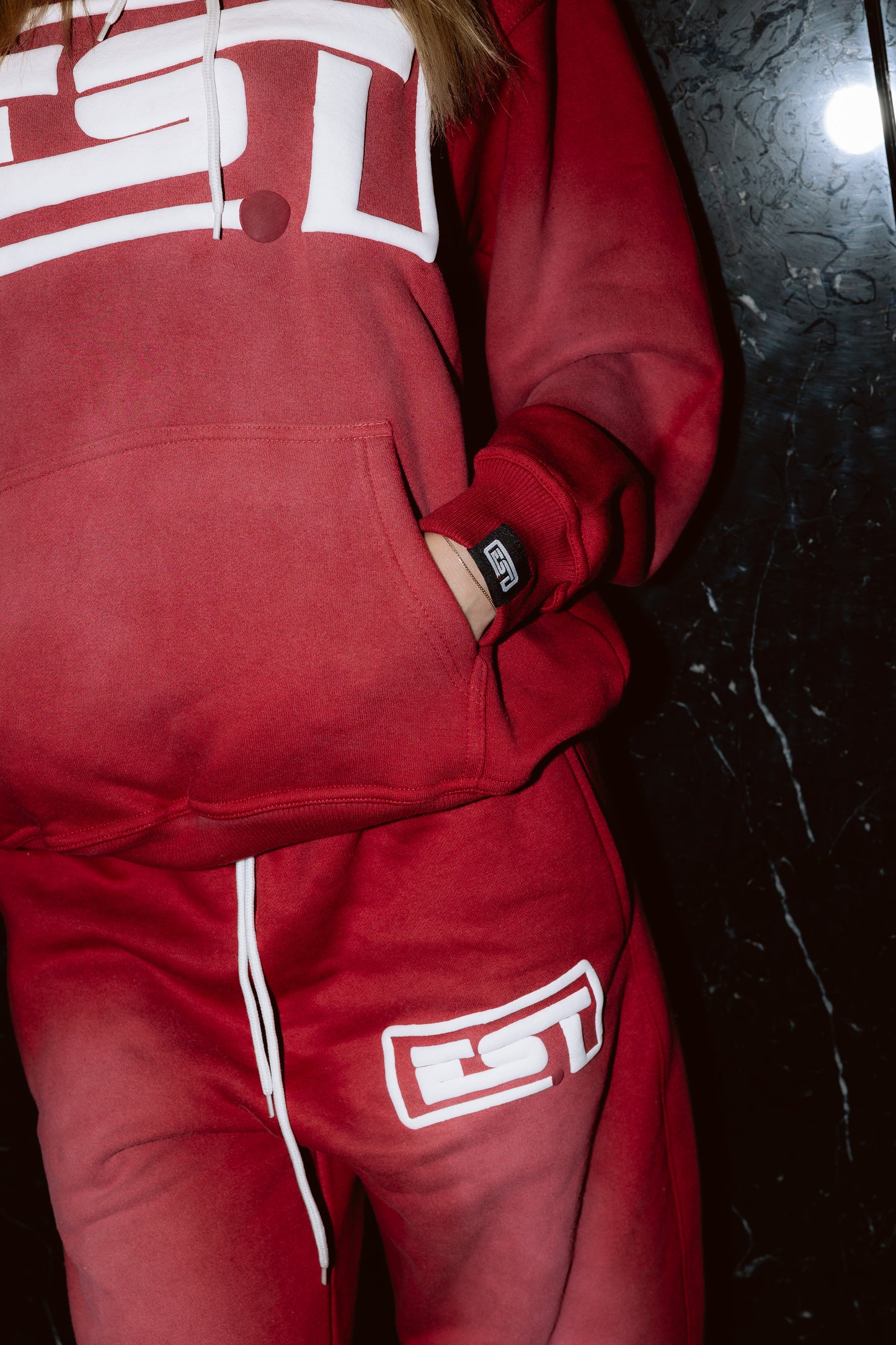 "Burgundy" Signature Tracksuit